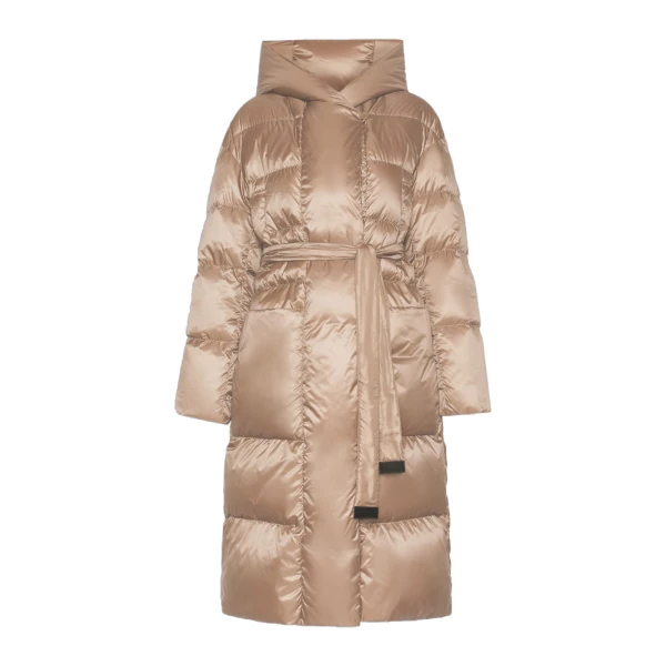 Nido Long Water-Repellent Puffer in Clay