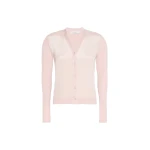 Max Mara Ninfee Cashmere and Silk Cardigan in Pink | Cardigan | Coveti