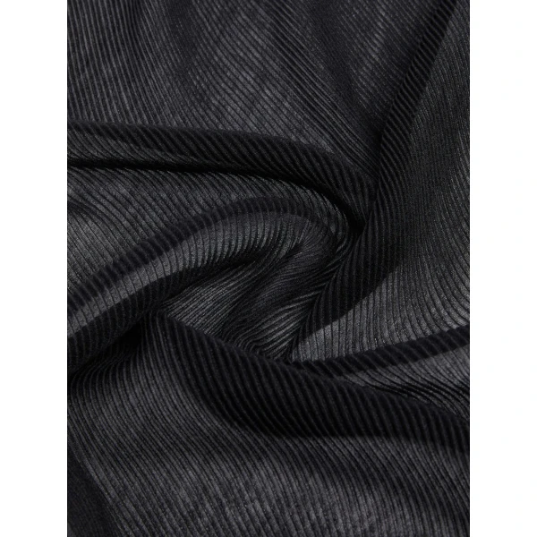 Max Mara Nome Pleated Cashmere and Silk Stole in Black | Scarves | Coveti