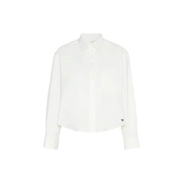Max Mara Nuoro Cotton Oxford Shirt in White | Shirts | Coveti