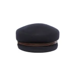 Max Mara Opossum Wool Felt Baker Boy Hat in Ultramarine | Hats | Coveti