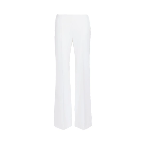 Orata Slim-Fit Wool Cloth Trousers in White