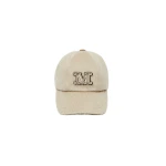 Max Mara Ordine Cashmere Drap Baseball Cap in Sand | Hats | Coveti