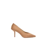 Max Mara Oscuro Camel Drap Court Shoes in Camel | Heels | Coveti