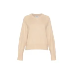 Max Mara Padre Cashmere V-Neck Jumper in Beige | Sweaters | Coveti