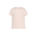 Max Mara Pagano Printed Silk Crepe de Chine Blouse in Pink | Blouse | Coveti