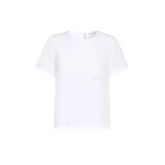 Max Mara Pagano Printed Silk Crepe de Chine Blouse in White | Blouse | Coveti