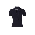 Max Mara Palmeti Viscose Crepe Sweater with Scarf in Ultramarine | Sweaters | Coveti