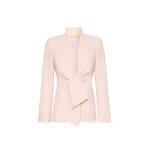 Max Mara Palo Cady Sash Jacket in Pink | Blazers | Coveti