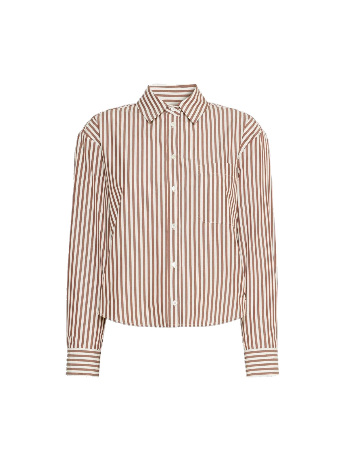 Max Mara Panetto Boxy Cotton Poplin Shirt in Terra Cotta Max Mara Panetto Boxy Cotton Poplin Shirt in Terra Cotta | Shirts | Coveti