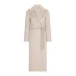 Max Mara Paola Belted Wool and Cashmere Coat in Beige | Wool Coat | Coveti