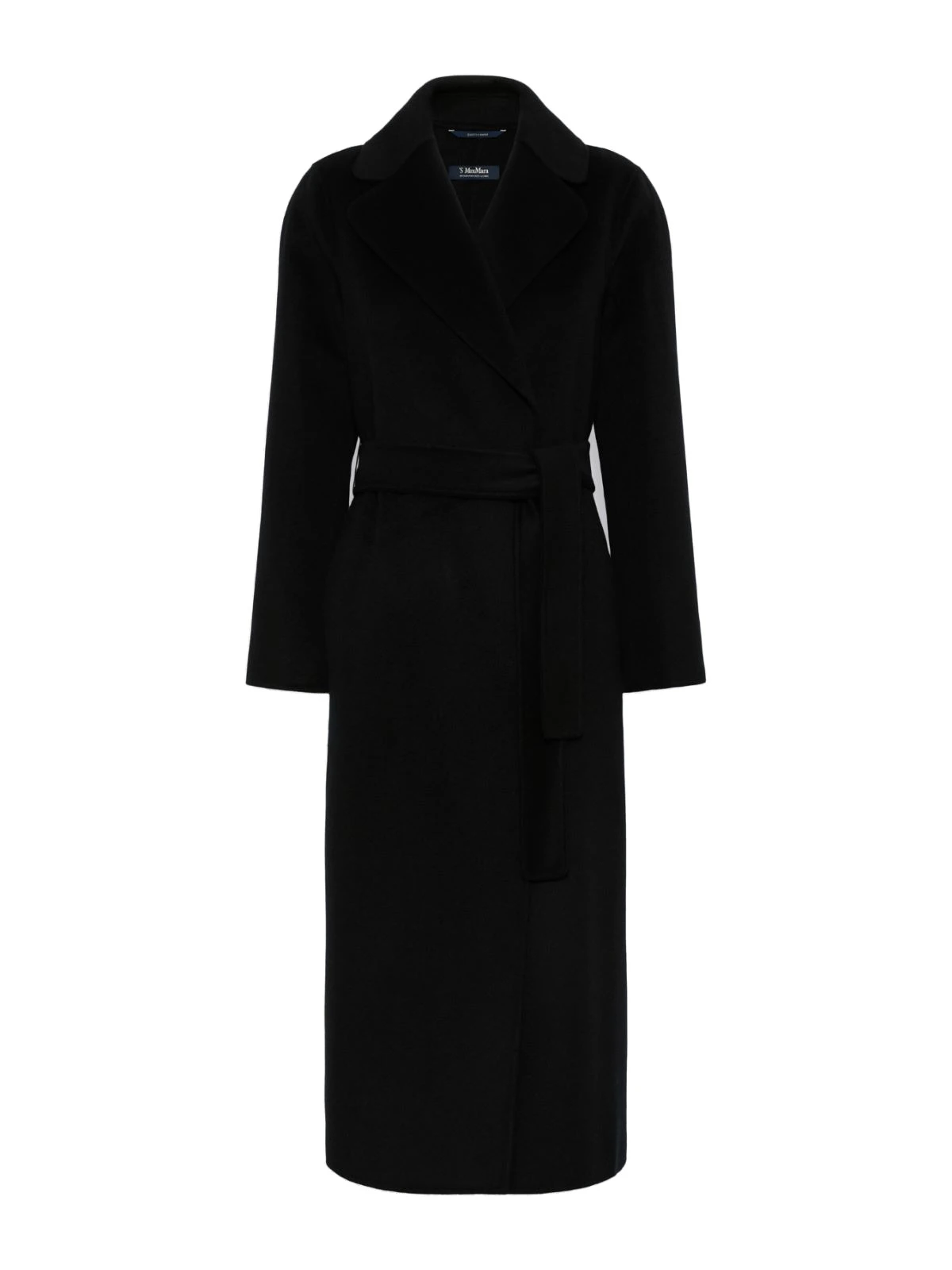 Max Mara Paola Belted Wool and Cashmere Coat in Black Max Mara Paola Belted Wool and Cashmere Coat in Black | Wool Coat | Coveti