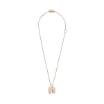 Max Mara Parata Metal Pendant Necklace in Bronze | Women | Coveti