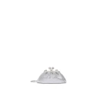 Max Mara Pasticcino Bag Extra Small with Rhinestones in White | Mini Bags | Coveti