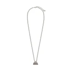 Max Mara Pasticcino Bag Pendant Pearl Necklace in Black | Necklace | Coveti