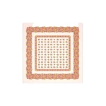 Max Mara Patterned Silk Twill Foulard in Natural | Scarves | Coveti