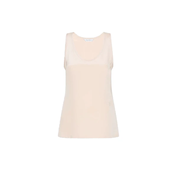 Pavido Silk Crepe de Chine Top in Pink