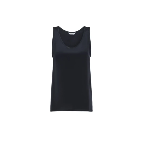 Pavido Silk Crepe de Chine Top in Ultramarine