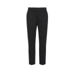 Max Mara Pegno Viscose Jersey Trousers in Black | Tailored pants | Coveti