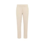 Max Mara Pegno Viscose Jersey Trousers in Stone Grey | Tailored pants | Coveti