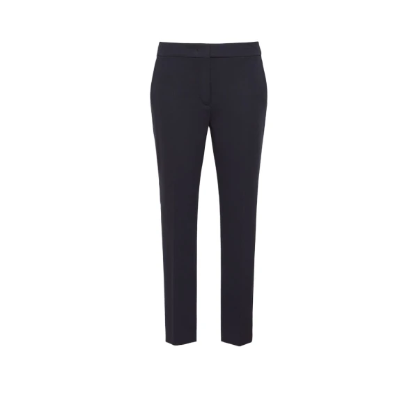 Pegno Viscose Jersey Trousers in Ultramarine