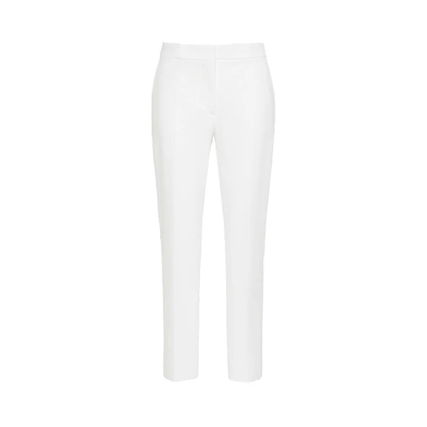 Pegno Viscose Jersey Trousers in White