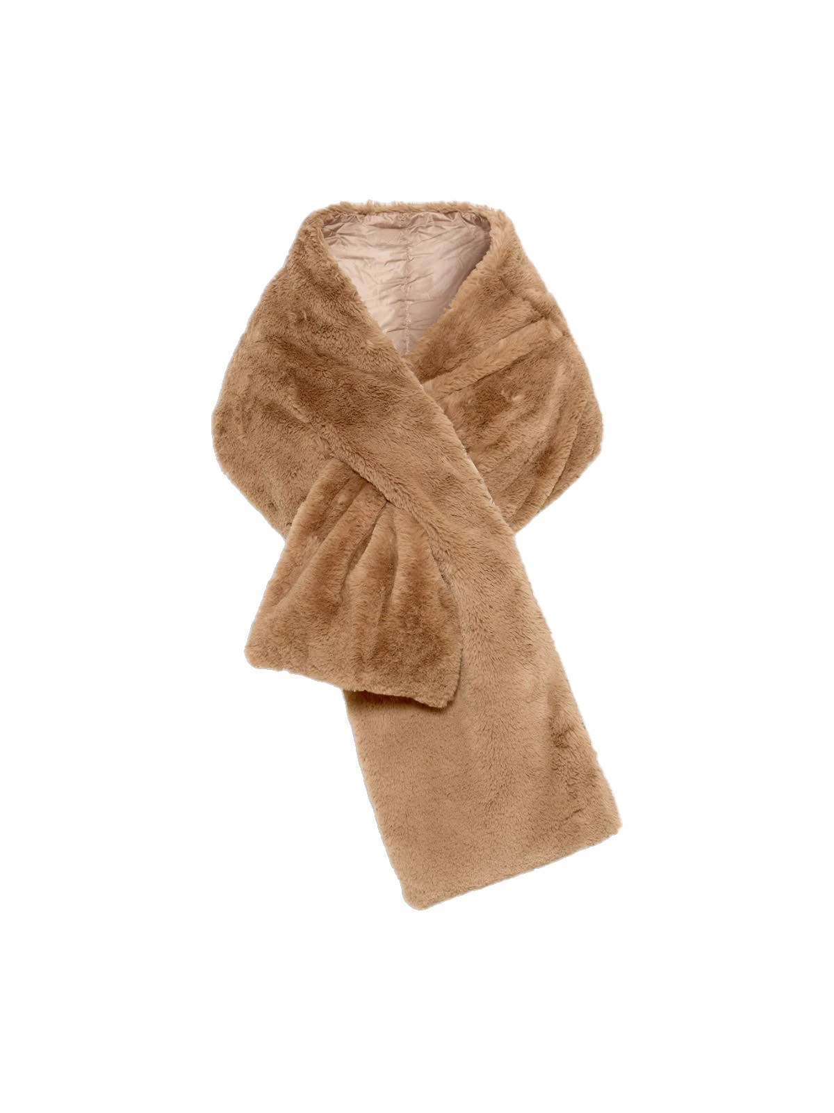 Max Mara Piacere Water-Repellent Canvas Padded Stole in Clay Max Mara Piacere Water-Repellent Canvas Padded Stole in Clay | Scarves | Coveti
