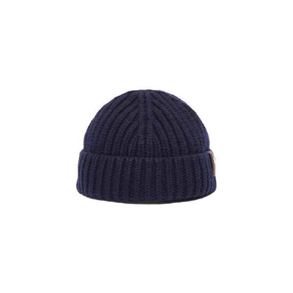 Max Mara Pietre Cashmere Docker Hat in Ultramarine | Hats | Coveti