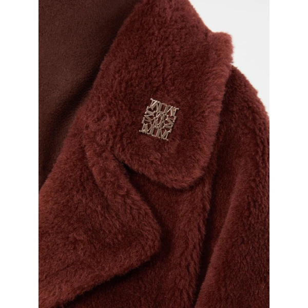 Max Mara Pioppo MaxMonogram Brooch in Bronze | Brooches & Pins | Coveti