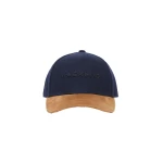 Max Mara Pomposa Wool Cloth Baseball Cap in Ultramarine | Hats | Coveti