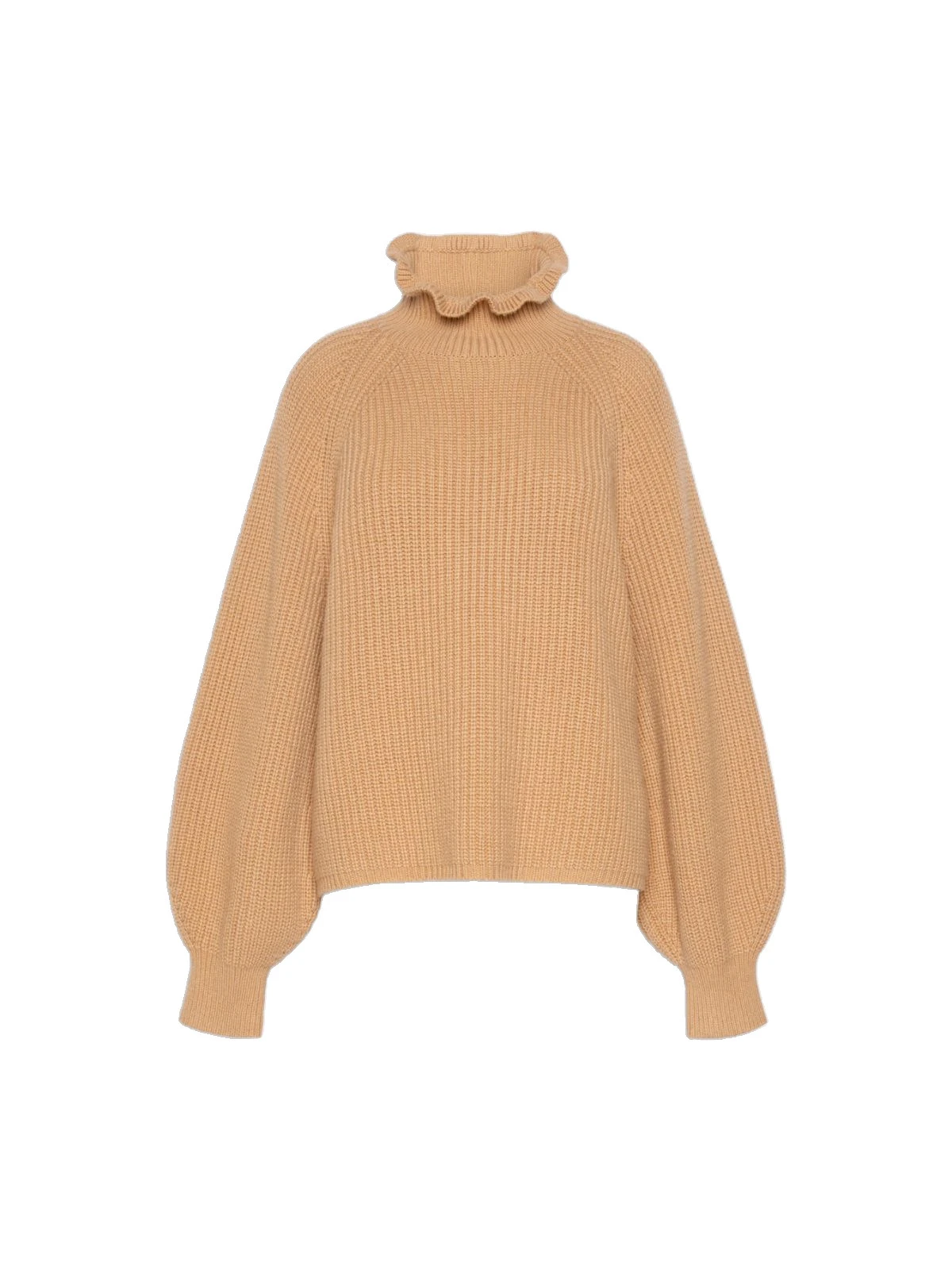 Max Mara Pontile Wool and Cashmere Sweater in Camel Max Mara Pontile Wool and Cashmere Sweater in Camel | Sweaters | Coveti