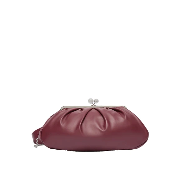 Provino Large Nappa Pasticcino Bag in Ruby
