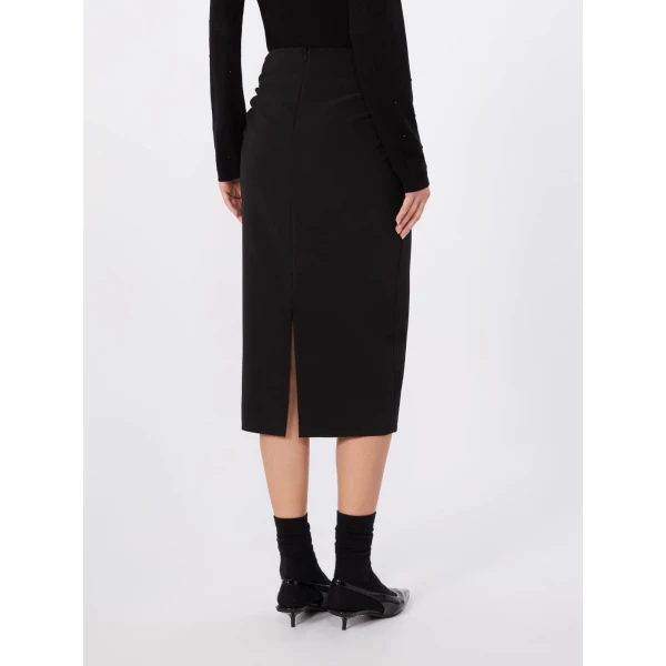 Max Mara Quiete Technical Cady Pencil Skirt in Black | Pencil Skirts | Coveti