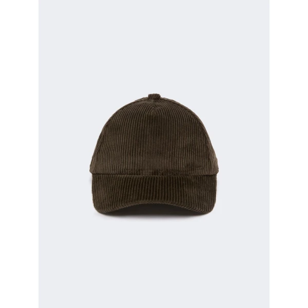 Max Mara Ragno Corduroy Baseball Cap in Brown | Hats | Coveti