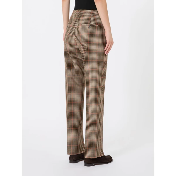 Max Mara Ramo Wool Twill Trousers in Camel | Tailored pants | Coveti