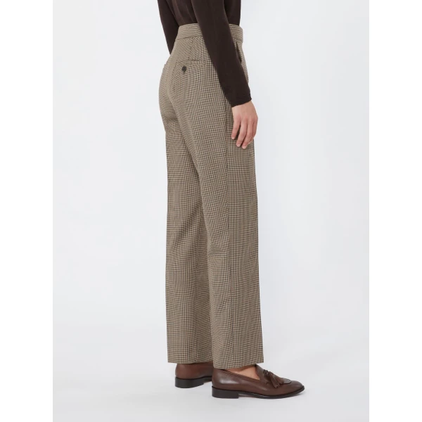 Max Mara Ramo Wool Twill Trousers in Sand | Tailored pants | Coveti