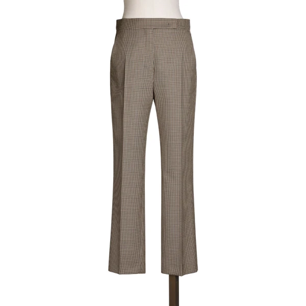 Max Mara Ramo Wool Twill Trousers in Sand | Tailored pants | Coveti
