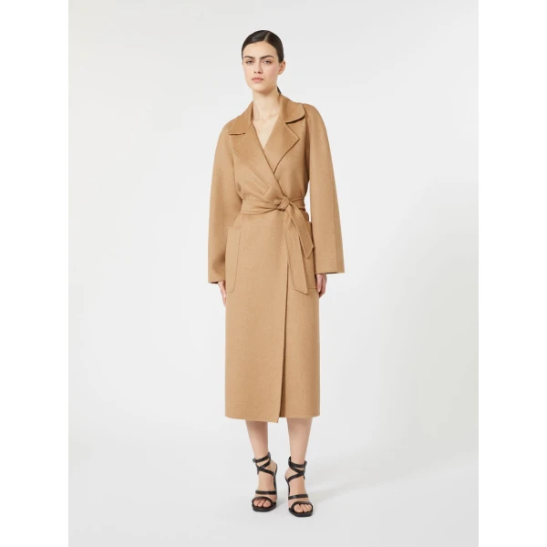 Max Mara Ready Icon Coat in Camel | Wool Coat | Coveti
