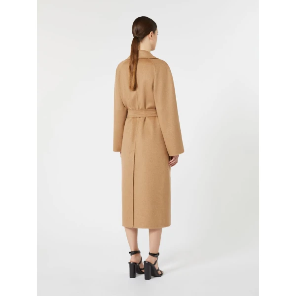 Max Mara Ready Icon Coat in Camel | Wool Coat | Coveti