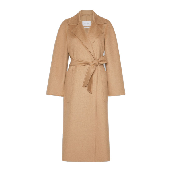 Max Mara Ready Icon Coat in Camel | Wool Coat | Coveti