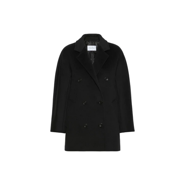 Rebus Short 101801 Icon Coat in Black
