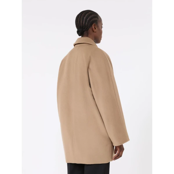 Max Mara Rebus Short 101801 Icon Coat in Camel | Coats | Coveti
