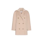 Max Mara Rebus Short 101801 Icon Coat in Sand | Coats | Coveti