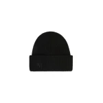 Max Mara Retina Ribbed Cashmere Beanie in Black | Hats | Coveti