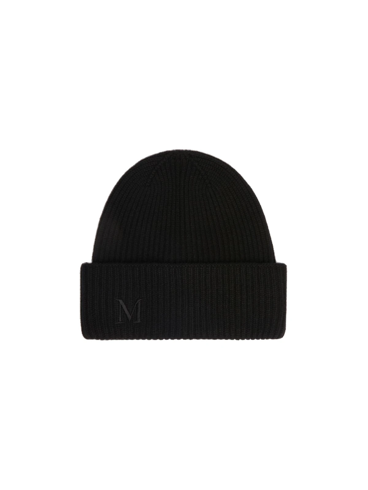 Max Mara Retina Ribbed Cashmere Beanie in Black Max Mara Retina Ribbed Cashmere Beanie in Black | Hats | Coveti