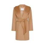 Max Mara Rialto Camel Robe Coat in Camel | Wool Coat | Coveti