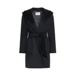Max Mara Rialto Camel Robe Coat in Ultramarine | Wool Coat | Coveti