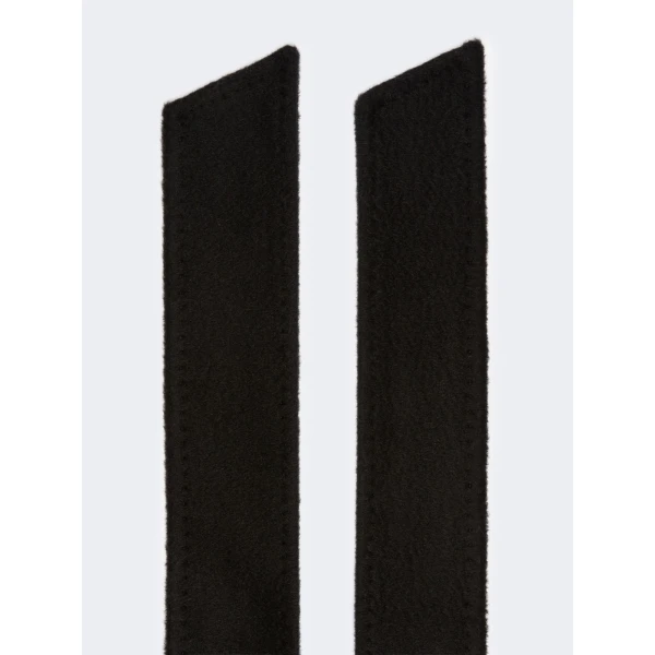 Max Mara Rialto Zibeline Belt in Black | Belts | Coveti