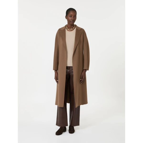 Max Mara Riviera Ribbed Wool Jumper in Beige | Sweaters | Coveti