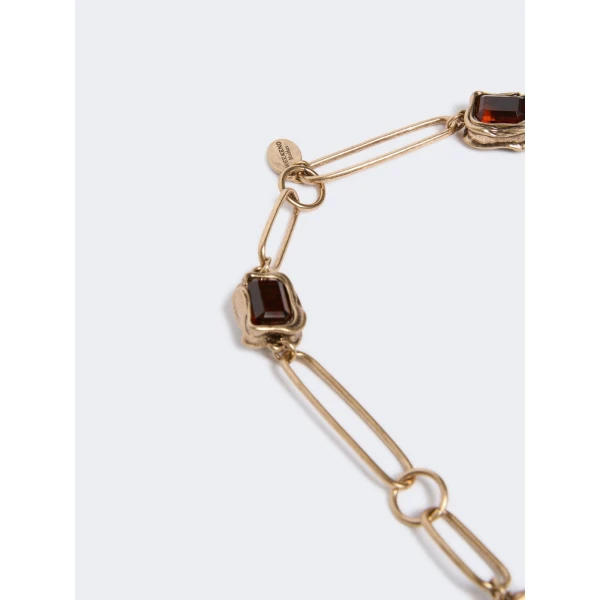Max Mara Ronchi Deco Chain Necklace in Gold | Necklace | Coveti
